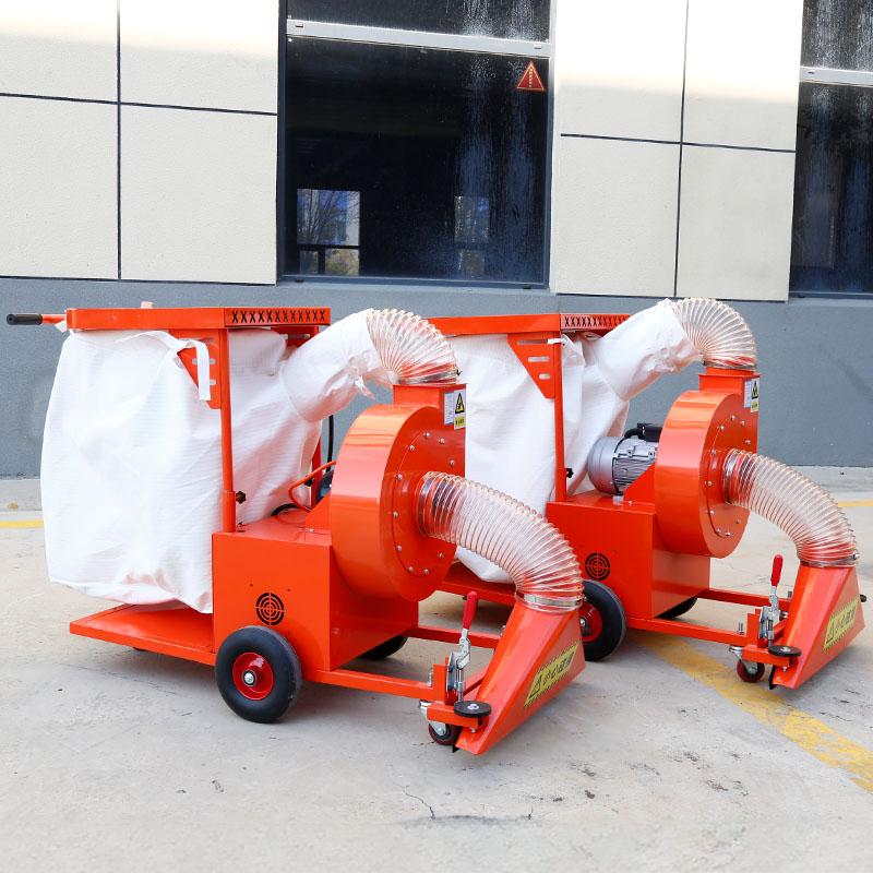 Outdoor Power Vacuum - เครื่องกวาดใบไม้ไฟฟ้ากำลังสูง 48V 32A แบตเตอรี่ลิเธียมไอออน สำหรับโรงงาน โรงซ่อม