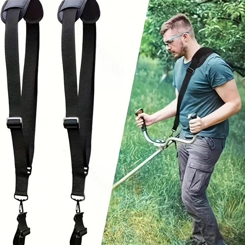 Brush Cutter Strap - 【สายรัดกระเป๋าเป้สะพายหลังสำหรับเครื่องตัดหญ้าแบบปรับได้ สายรัดไหล่แบบมีแผ่นรองไนลอน อุปกรณ์เสริมสำหรับเครื่องตัดหญ้าแบบสะพาย】