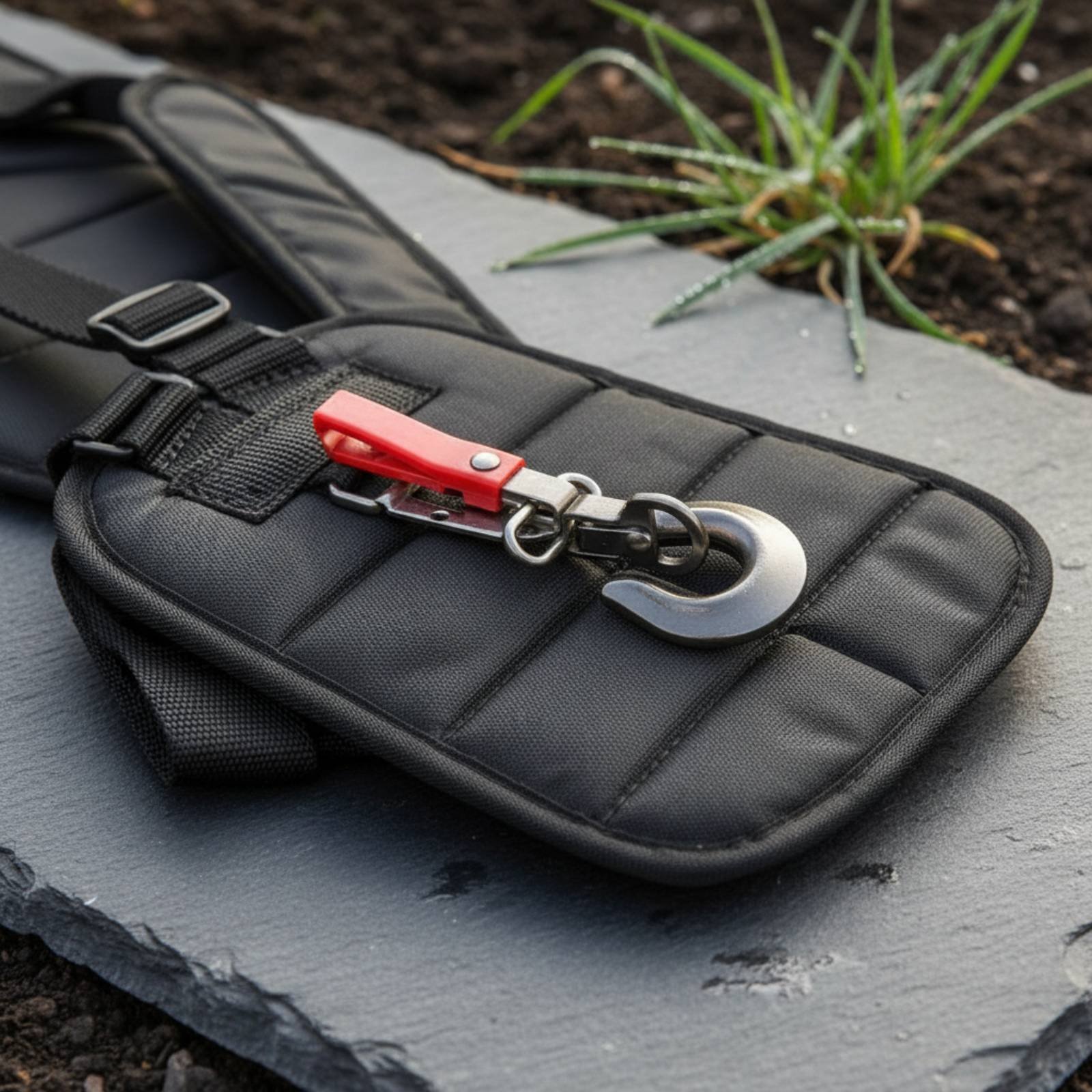 Brush Cutter Strap - สายรัดเครื่องตัดหญ้ารูปตัว Y แบบหนาพิเศษ ทำจากไนลอน สายรัดไหล่สำหรับเครื่องตัดหญ้า สายรัดไหล่คู่แบบแข็งแรงทนทาน