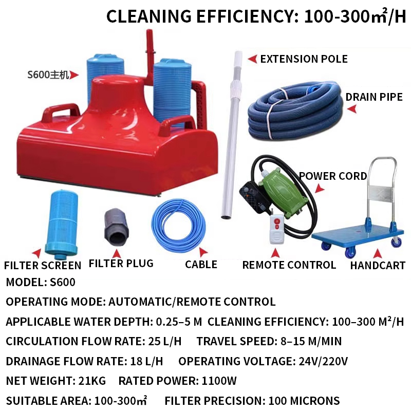 เครื่องดูดฝุ่นทำความสะอาดสระว่ - Outdoor Power Vacuum บทวิจารณ์และราคา