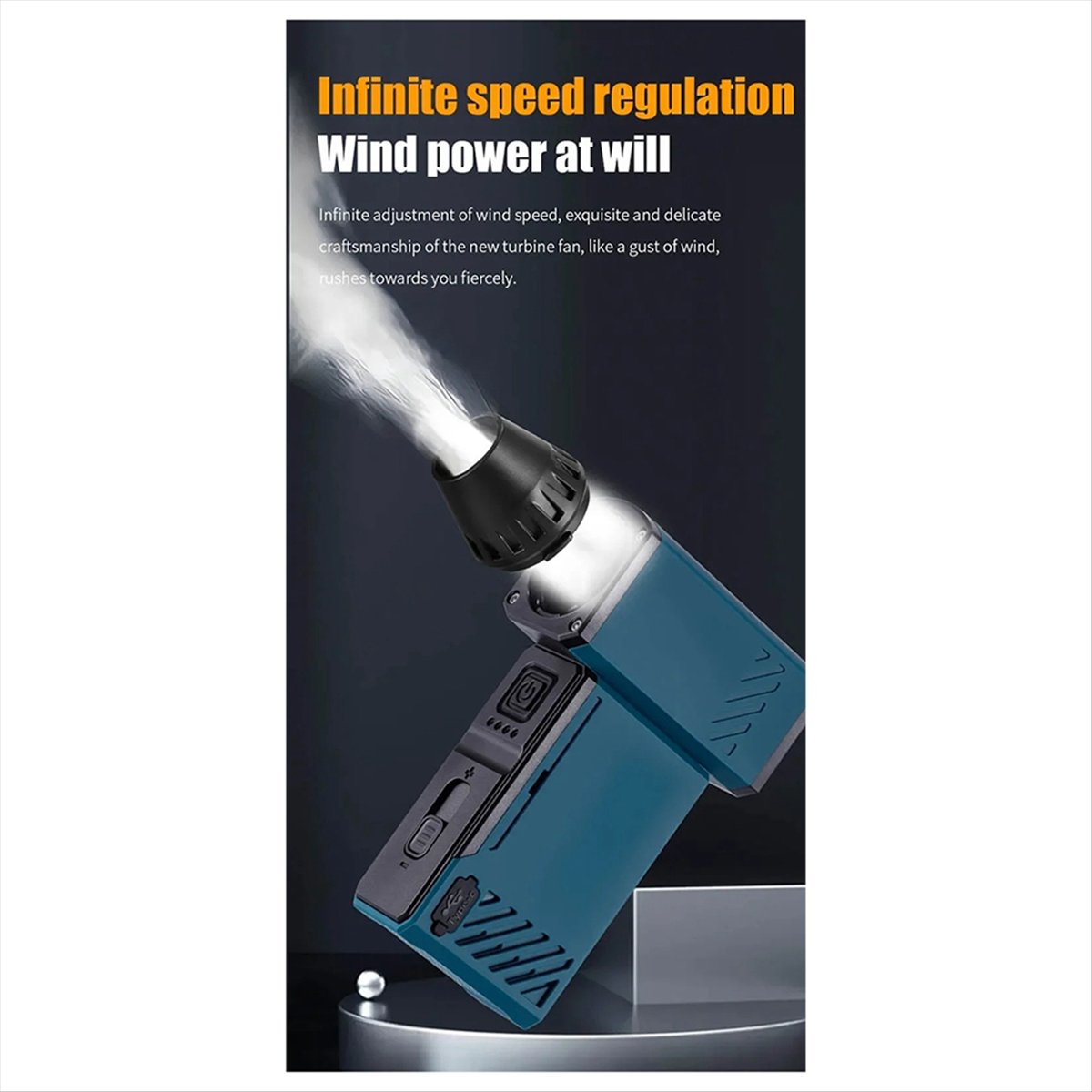 พัดลมมือถือพลังสูง 130000 รอบต - Outdoor Power Vacuum บทวิจารณ์และราคา