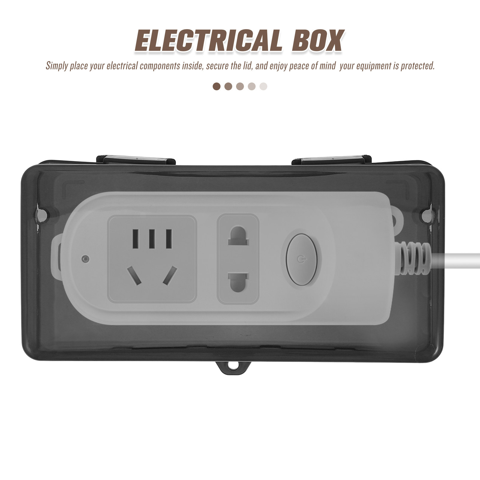 กล่องไฟฟ้ากลางแจ้งขนาดใหญ่ กัน - Outdoor Power Extension Cord บทวิจารณ์และราคา