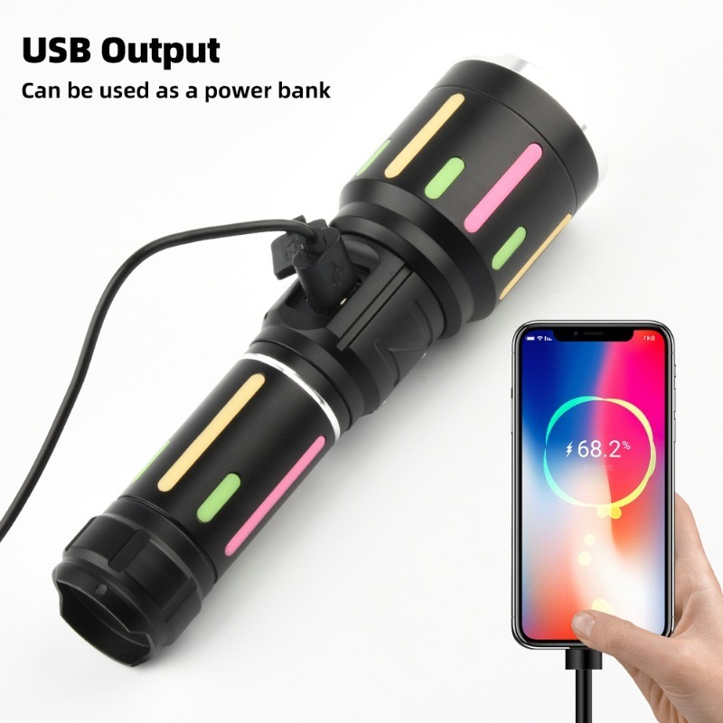 ไฟฉายเรืองแสงแสงสีขาวกำลังสูงแ - Outdoor Power For Camping บทวิจารณ์และราคา
