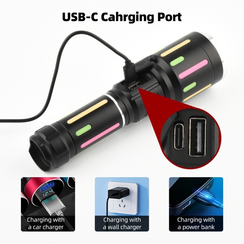 ไฟฉายเรืองแสงแสงสีขาวกำลังสูงแ - Outdoor Power For Camping บทวิจารณ์และราคา