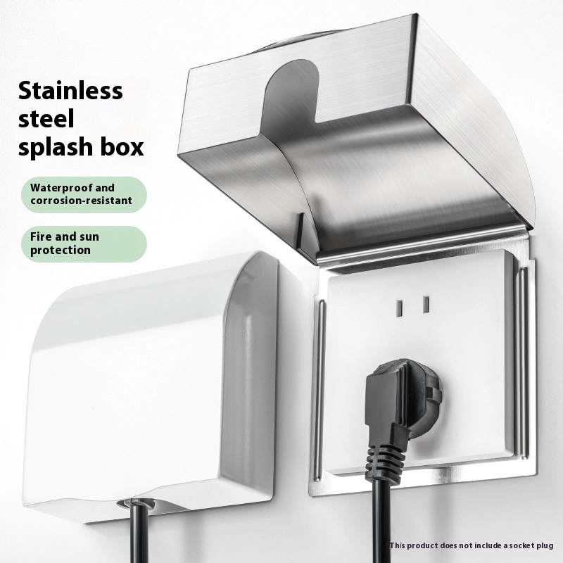 กล่องกันน้ำ 86 ช่อง 304 สแตนเล - Outdoor Power Box Cover บทวิจารณ์และราคา