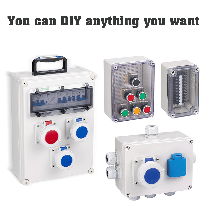 กล่องกันน้ําโปร่งใสชนิด F กล่อ - Outdoor Power Box Cover บทวิจารณ์และราคา