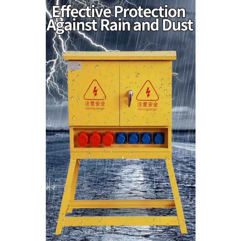 กล่องสวิตช์นิรภัยสีเหลือง ชุดจ - Outdoor Power Distribution Panel บทวิจารณ์และราคา