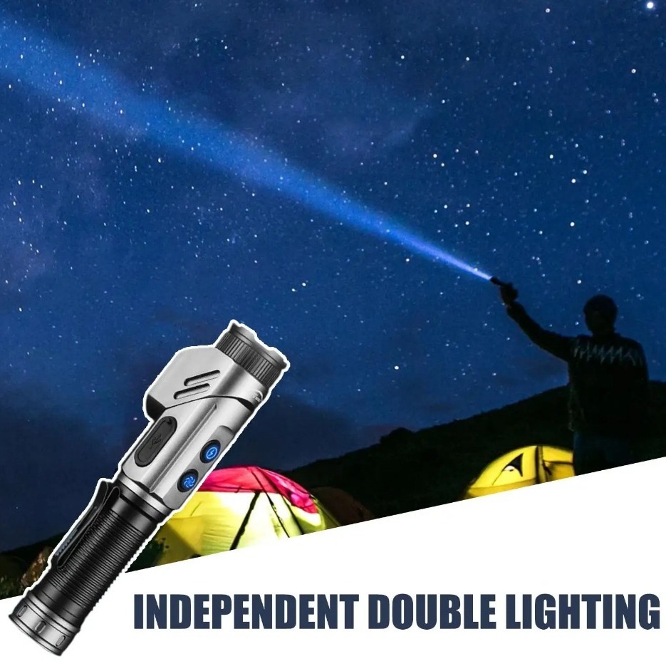 ไฟฉาย LED ขนาดเล็กทรงพลัง 90 ° - Outdoor Power For Camping บทวิจารณ์และราคา