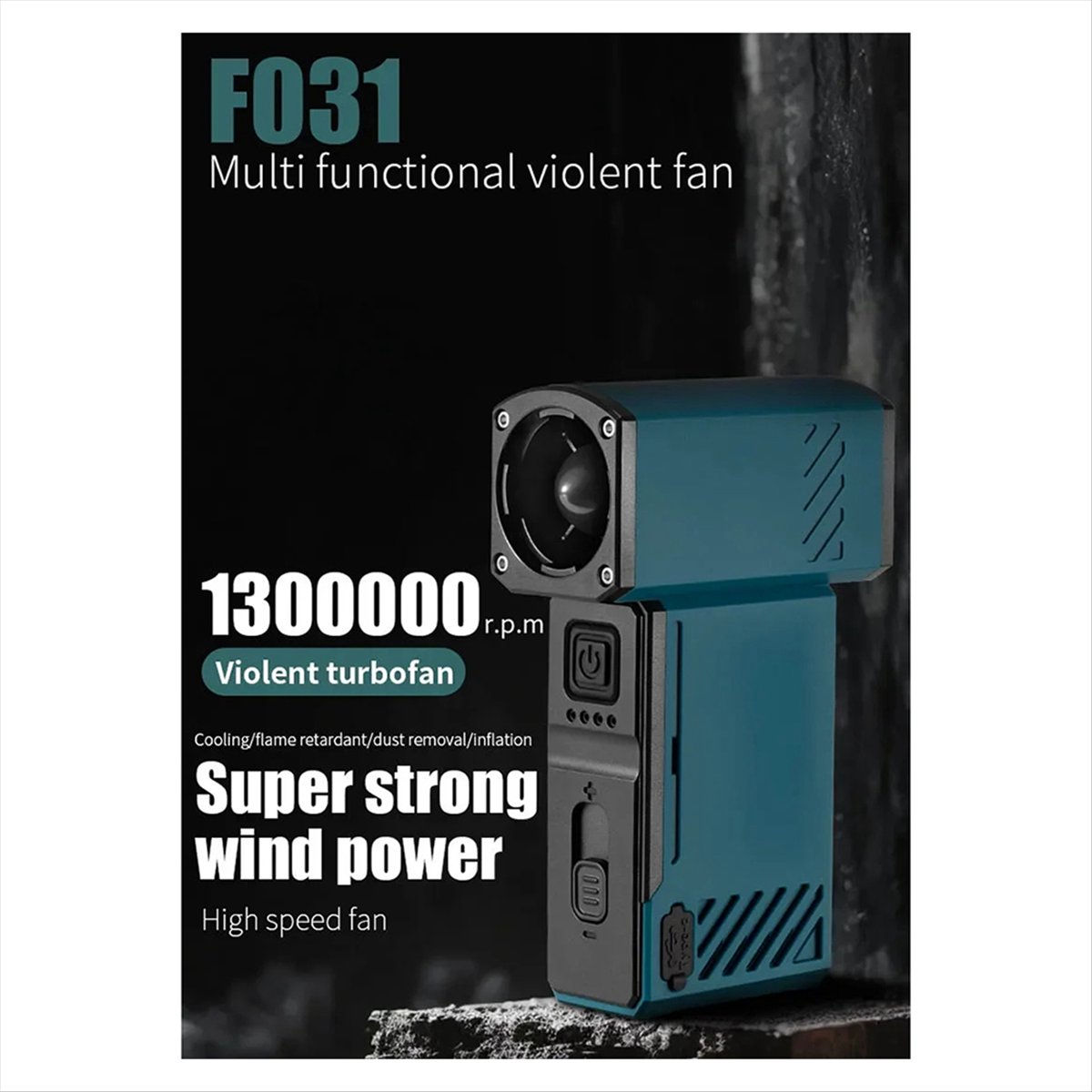 AA05 130000RPM พัดลมมือถือพลัง - Outdoor Power Vacuum บทวิจารณ์และราคา