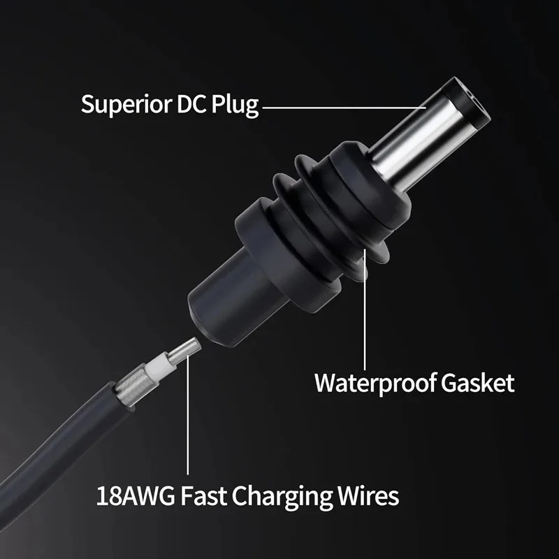 สายไฟต่อพ่วง DC-to-DC รุ่น B04 - Outdoor Power Extension Cord บทวิจารณ์และราคา