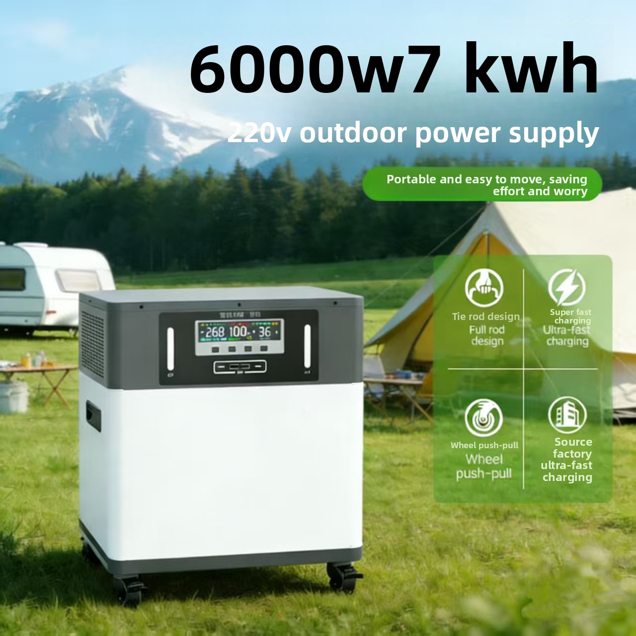 แบตเตอรี่ลิเธียมไอออน แหล่งจ่า - Outdoor Power For Camping บทวิจารณ์และราคา
