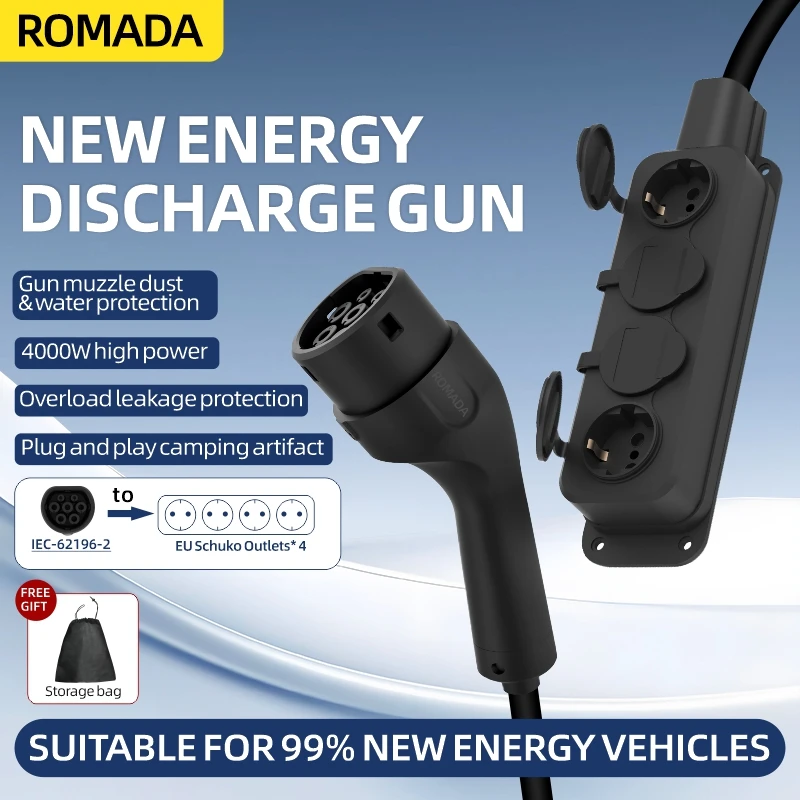 สายชาร์จรถยนต์ไฟฟ้าแบบพกพา 16A - Outdoor Power Parts บทวิจารณ์และราคา