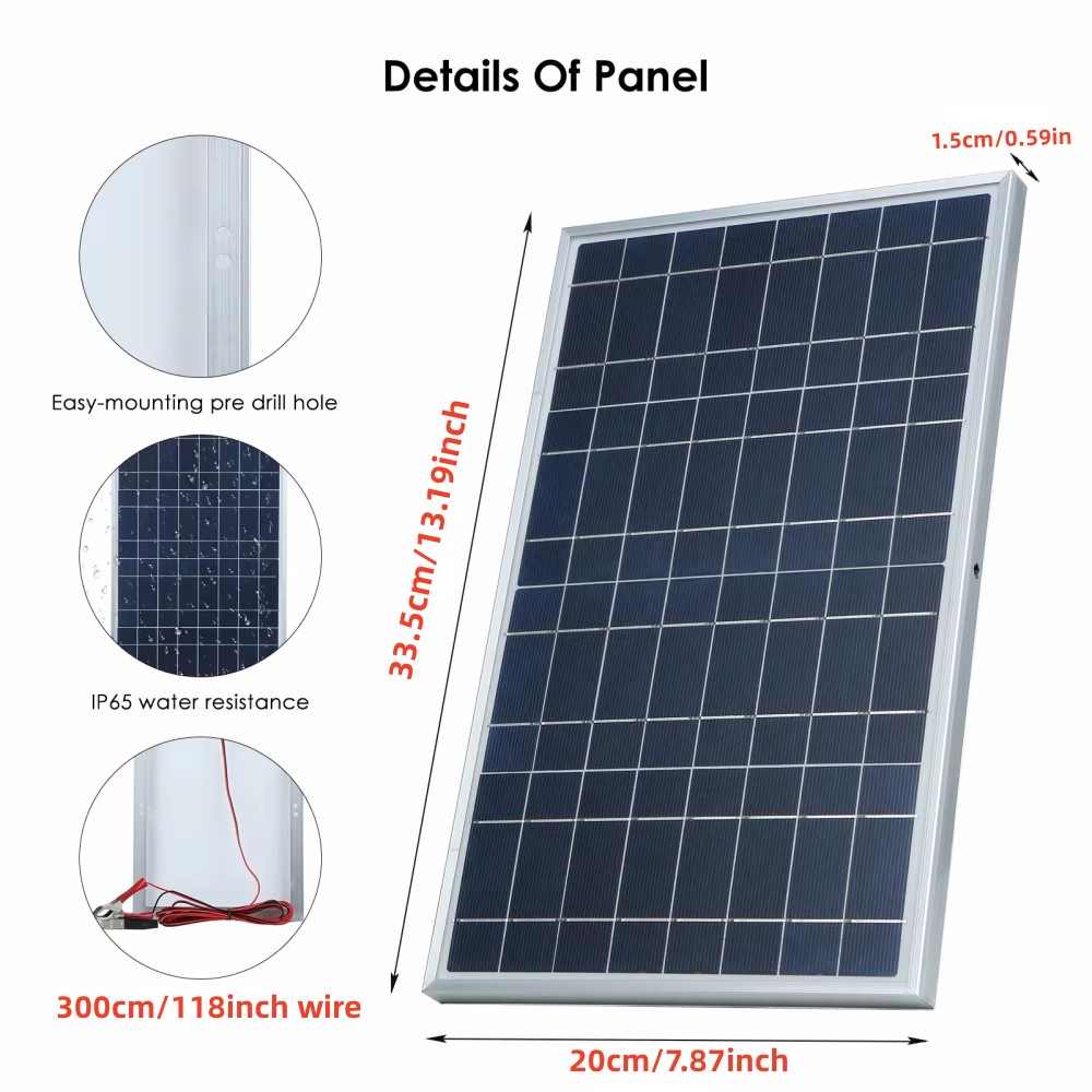 ชุดแผงโซลาร์เซลล์ 35W พลังงานแ - Outdoor Power Distribution Panel บทวิจารณ์และราคา