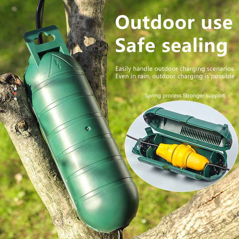 ฝาครอบสายไฟภายนอกพร้อมซีลกันน้ - Outdoor Power Extension Cord บทวิจารณ์และราคา