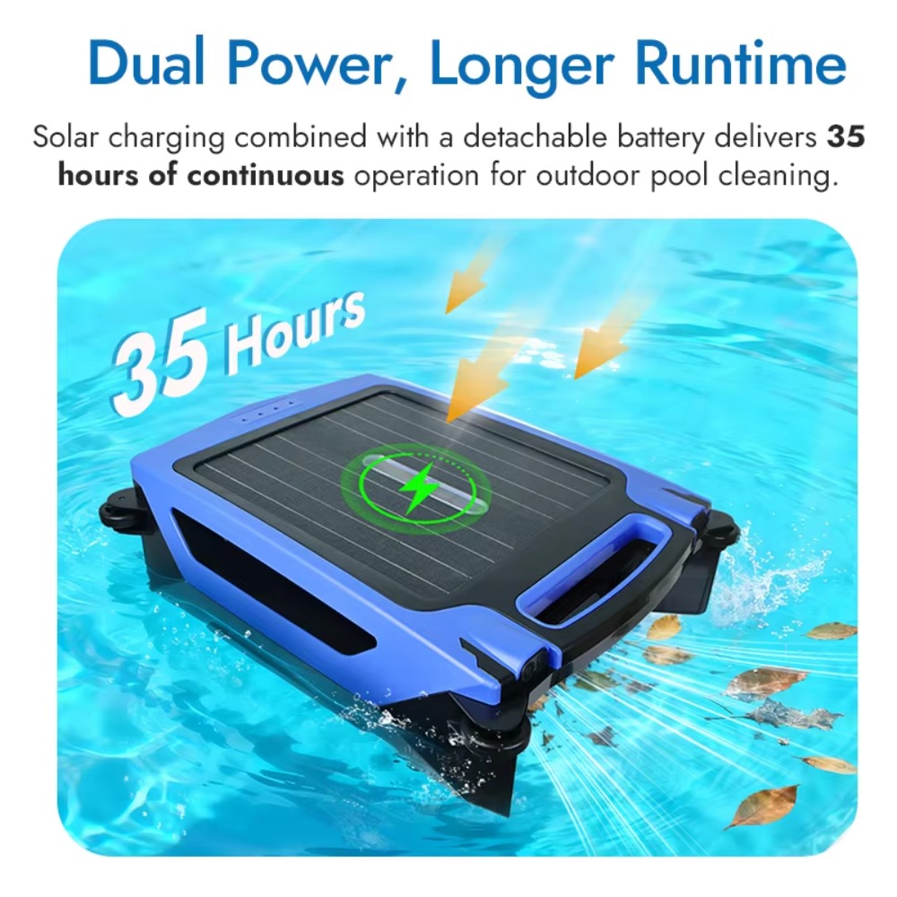 หุ่นยนต์ทำความสะอาดผิวน้ำอัตโน - Outdoor Power Vacuum บทวิจารณ์และราคา