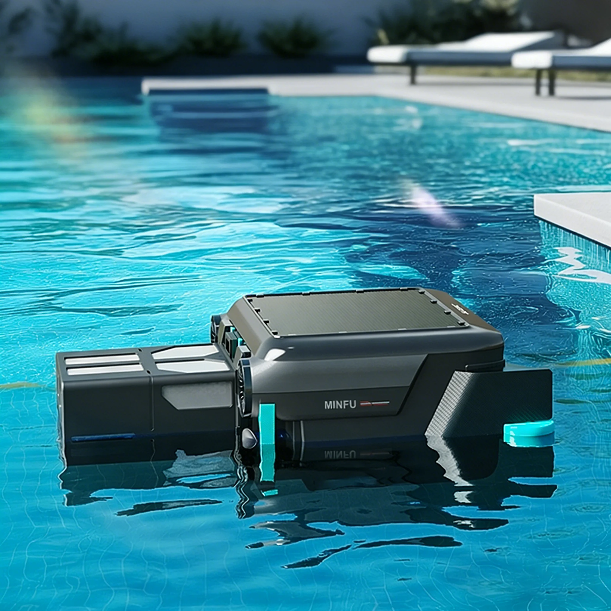 หุ่นยนต์ทำความสะอาดพื้นผิวสระน - Outdoor Power Vacuum บทวิจารณ์และราคา