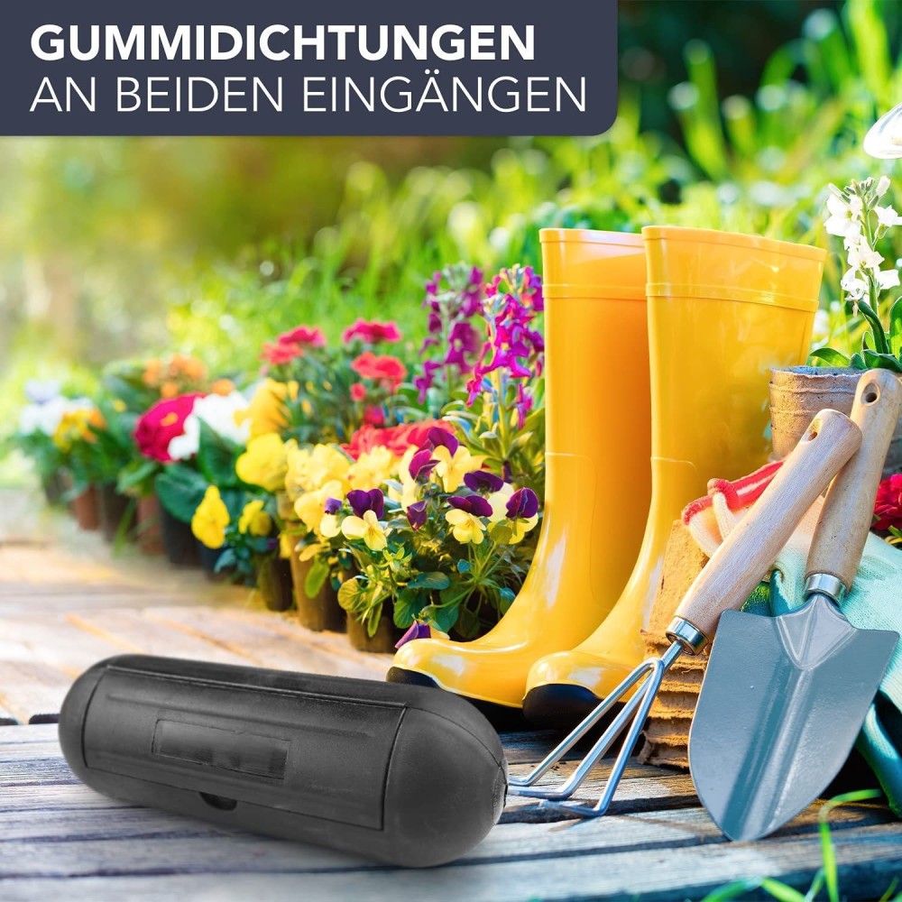 กล่องป้องกันสายไฟกันน้ำสำหรับใ - Outdoor Power Extension Cord บทวิจารณ์และราคา