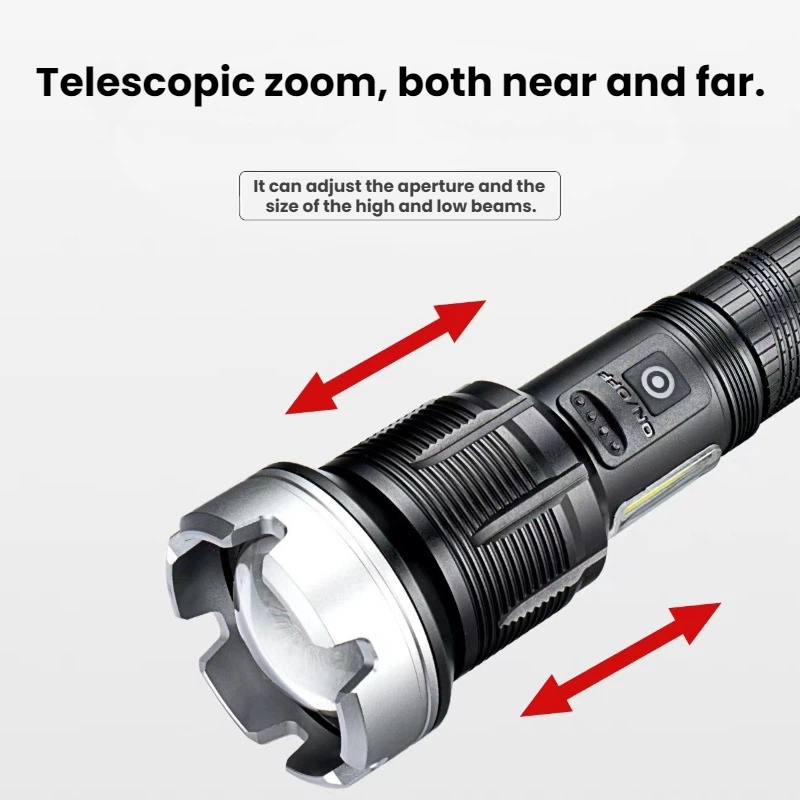ไฟฉาย LED กำลังสูงแบบยืดหดได้  - Outdoor Power For Camping บทวิจารณ์และราคา